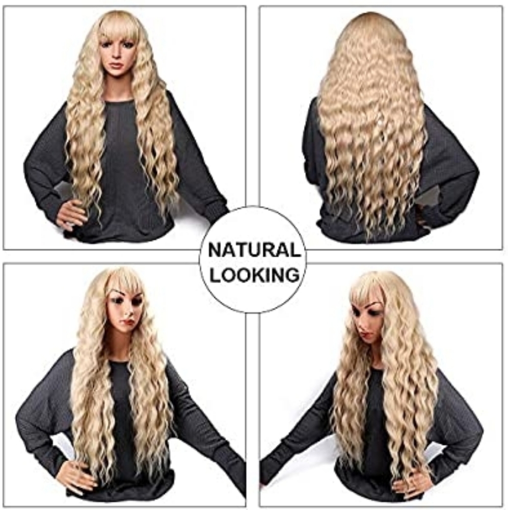 Blonde Beauty Full Wavy Wig - Picture 3 of 3